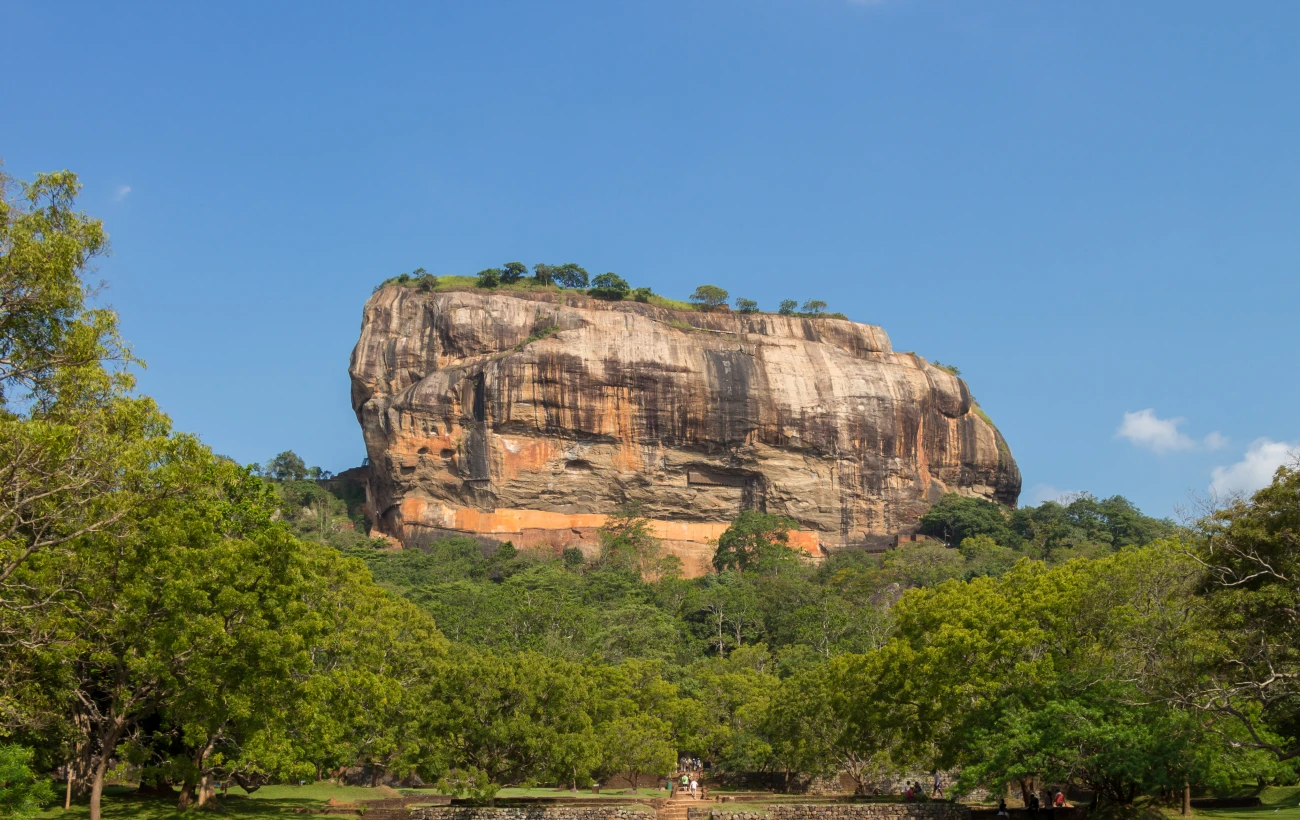 Sigiriya Rock or Lion Rock