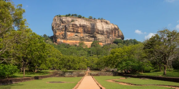 Sigiriya Rock or Lion Rock
