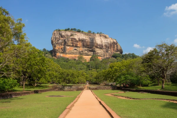 Sigiriya Rock or Lion Rock