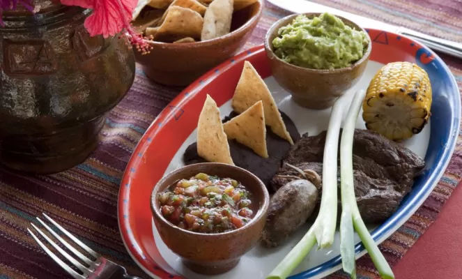 Enjoy authentic Guatemalan dishes during your stay at La Lancha