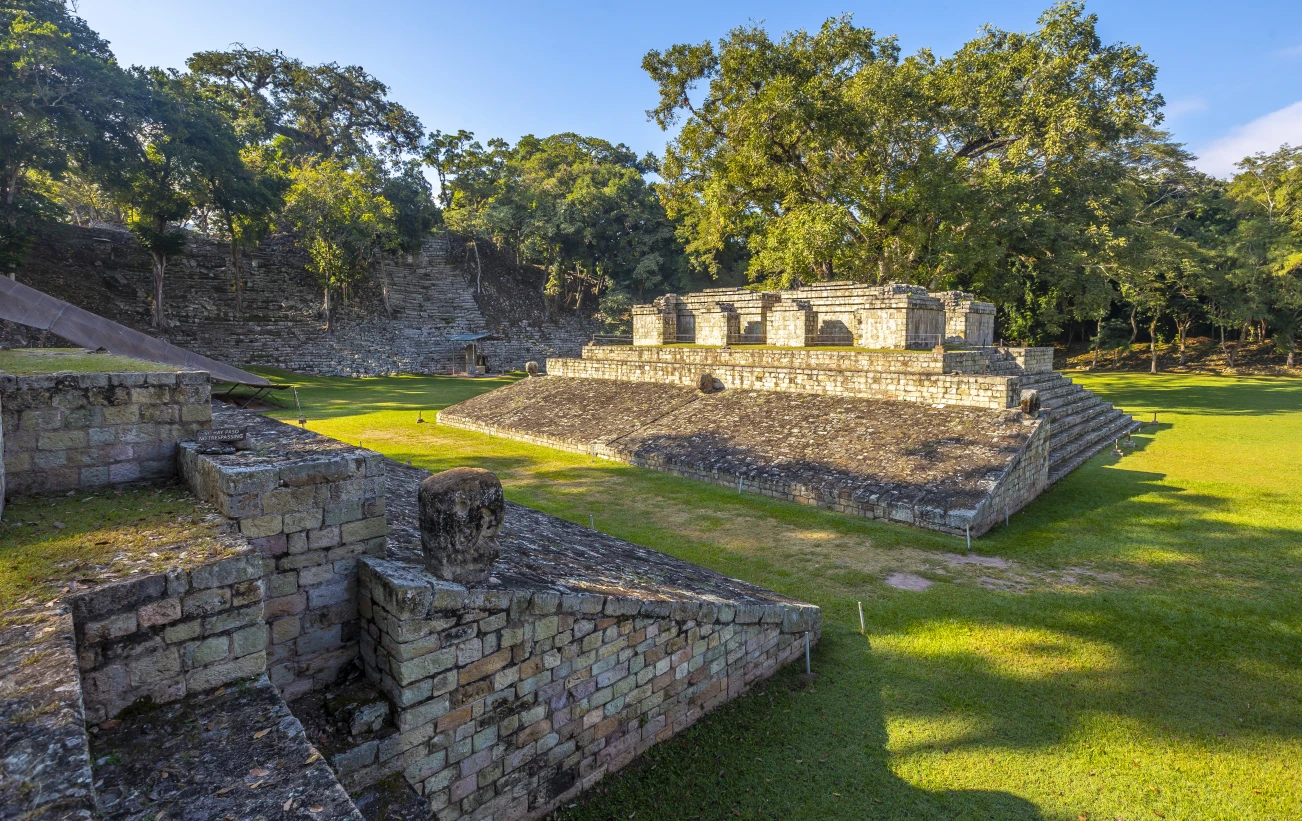 Temples of Copan Ruins