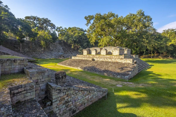 Temples of Copan Ruins