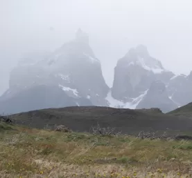 The impressive peaks of Torres del Paine