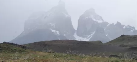 The impressive peaks of Torres del Paine