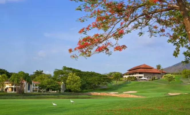 The resort is set on 2400 lush acres