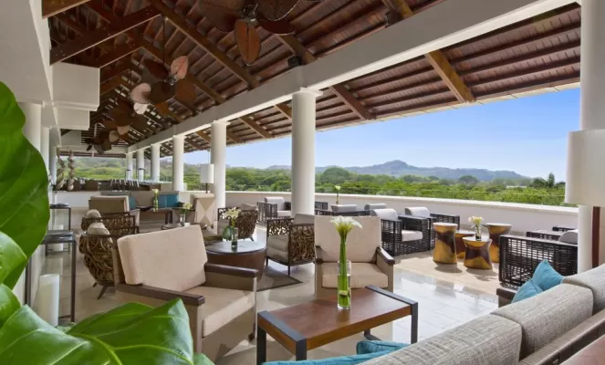 Linger in the lounge and enjoy the stunning views