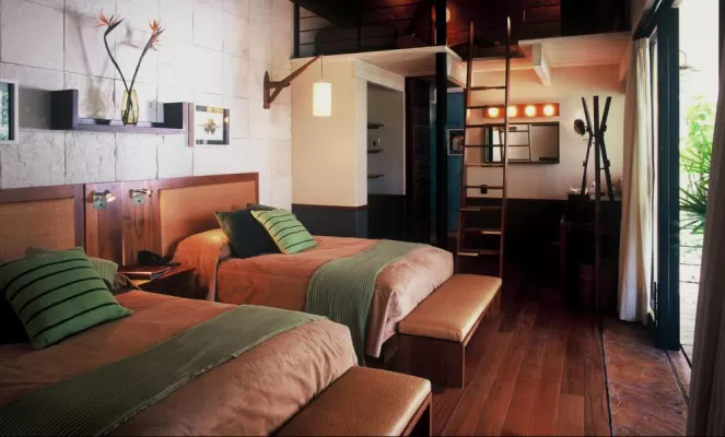Suites are fully equipped and include a loft area, fireplace and more