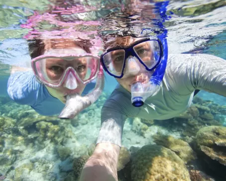 Enjoy a blissful snorkeling trip.