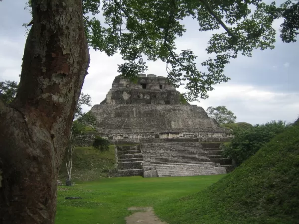 Maya ruins at Xunantunich, Belize