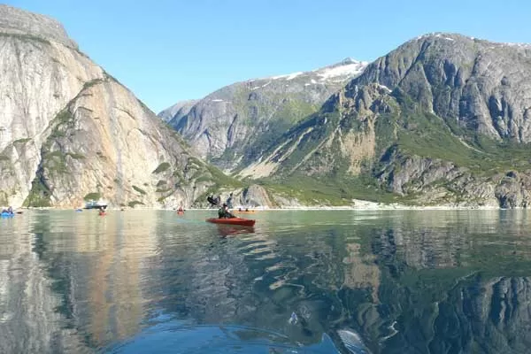 Kayak amidst the most spectacular scenery imaginable