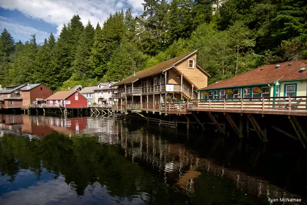 Enjoy stops at remote fishing villages on your Alaska cruise