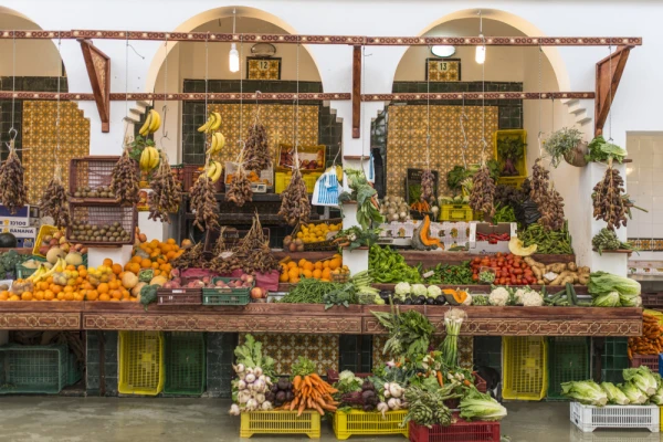 Marketplace in Tunisia