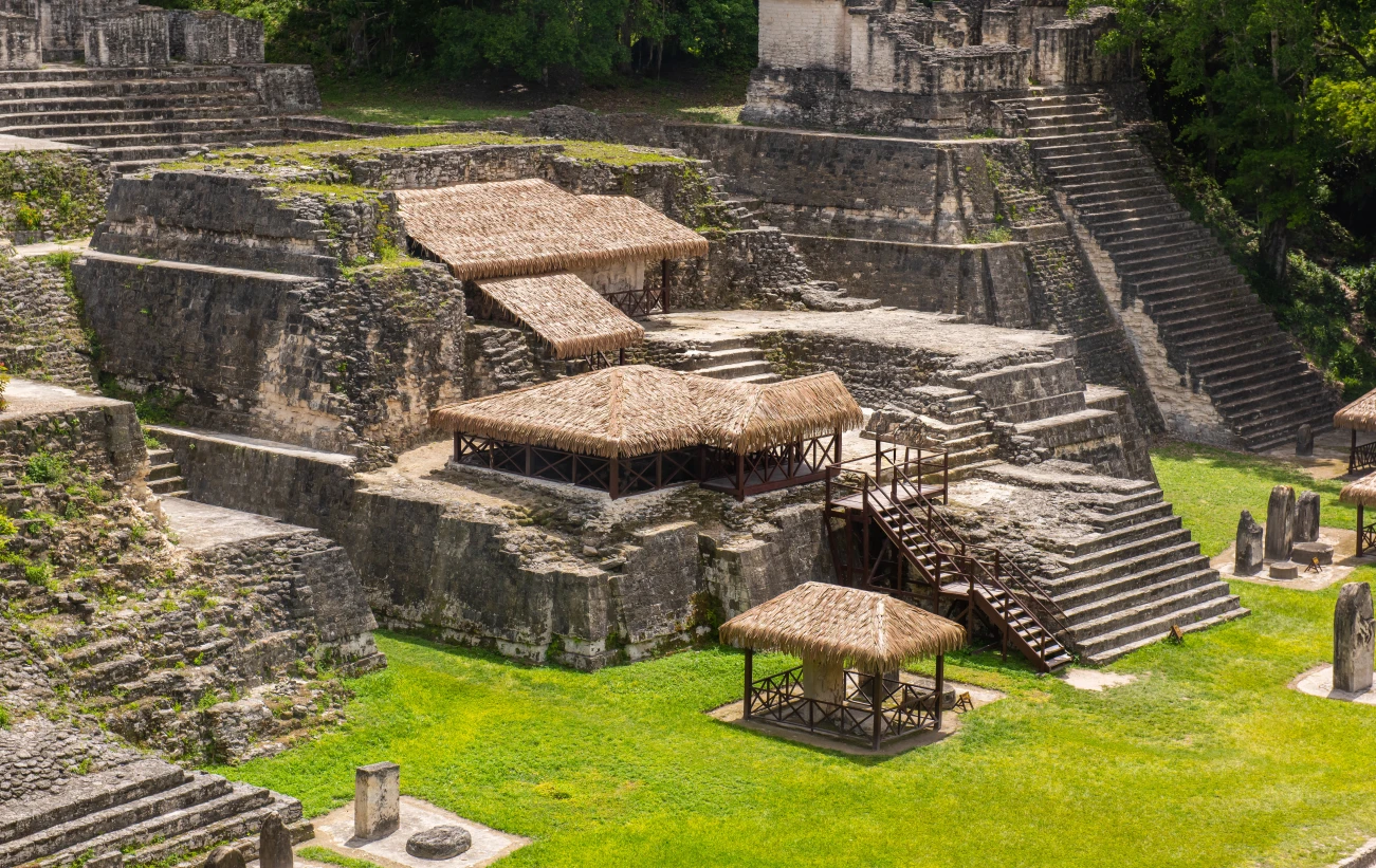 Mayan ruins at Tikal National Park