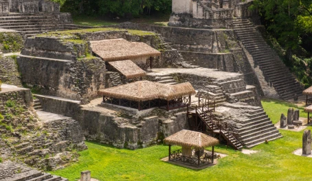 Mayan ruins at Tikal National Park