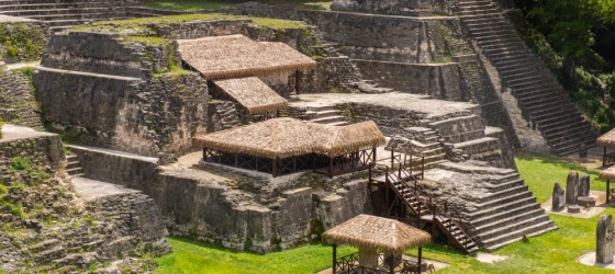 Mayan ruins at Tikal National Park