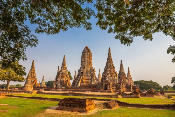 Wat Chaiwatthanaram at Ayutthaya Historical Park