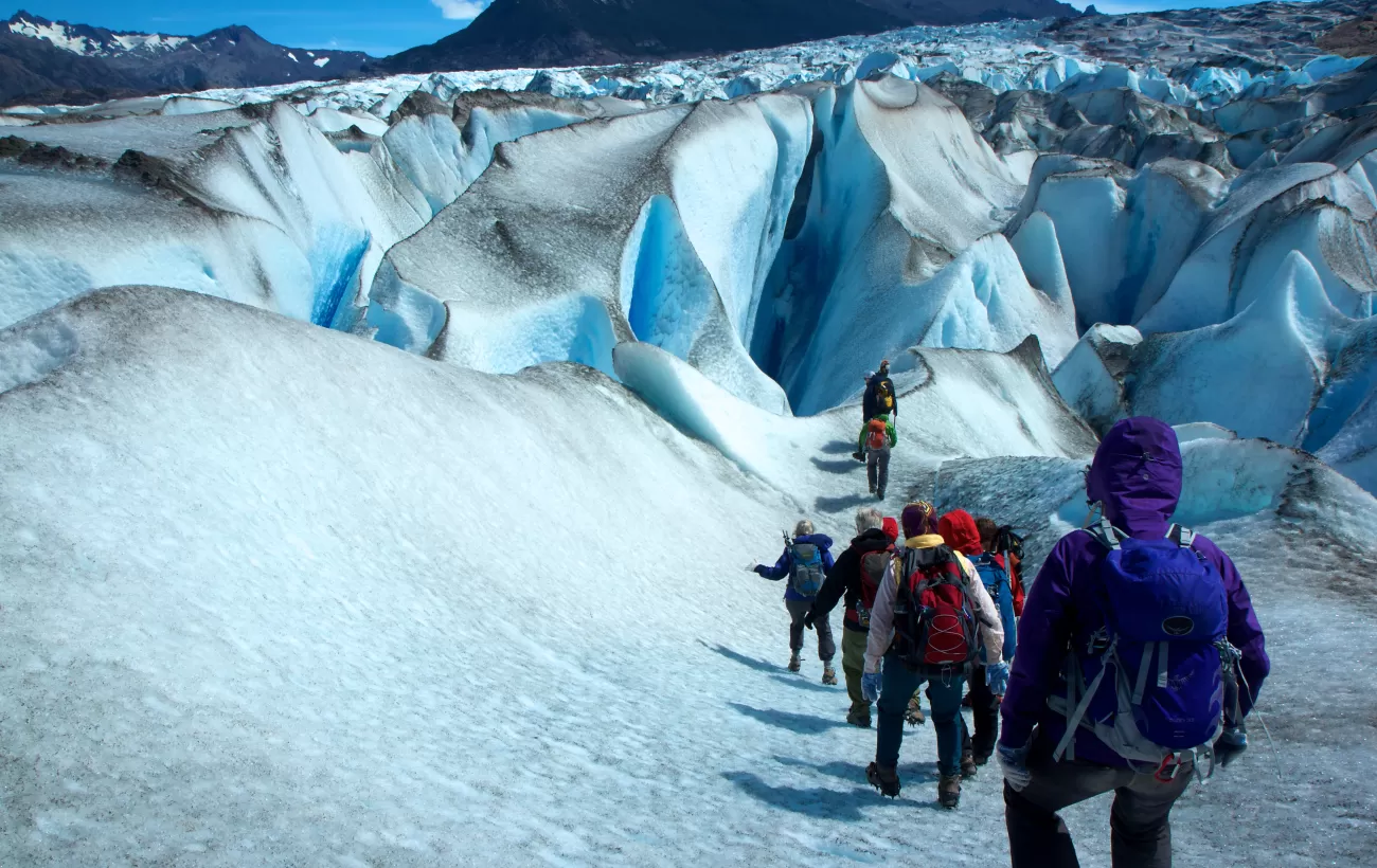 Trekking on Perito Moreno Glacier