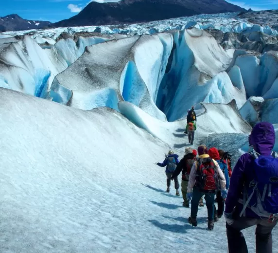 Trekking on Perito Moreno Glacier