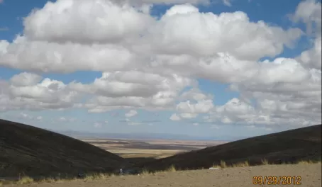 The landscape of Bolivia