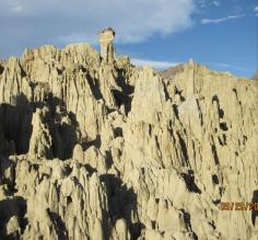 Intricate rock formations