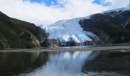Aguila Glacier in Patagonia