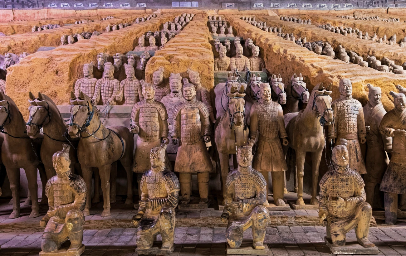 World famous Terracotta Army