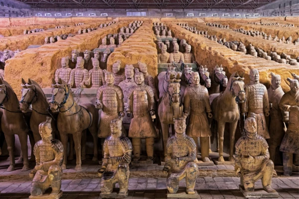 World famous Terracotta Army