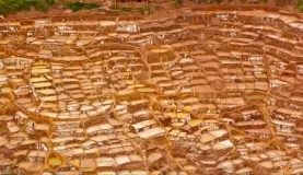 Maras salt mines in Peru