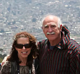 Teresa and John in Quito