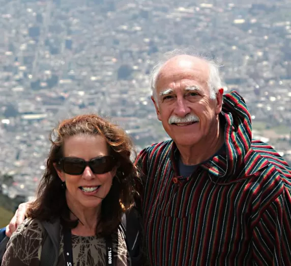 Teresa and John in Quito