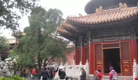 Imperial Garden in the Forbidden City - Beijing China