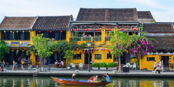 Hoai River in Hoi An Ancient Town