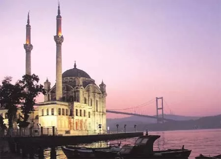 Visit the Buyuk Mecidiye Mosque, which overlooks the Bosporus Strait in Istanbul