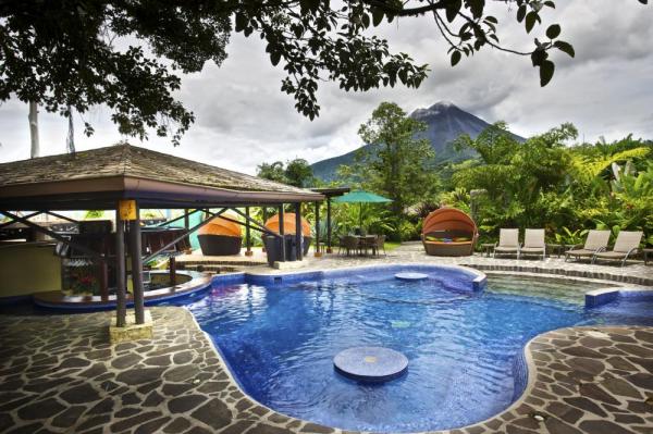 Nayara Hotel Stay At This Boutique Arenal On Your Costa Rica The Pool Features A Volcano View