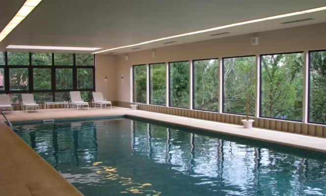 Take a swim in Iguazu Grand's indoor swimming pool