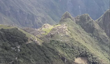 First Look at Machu Picchu