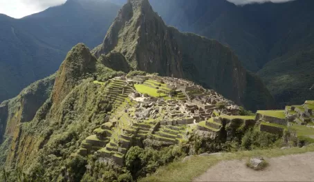Machu Picchu from the back side