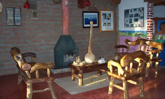 The sitting area