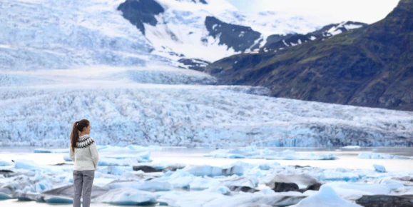 Glacier hikes and learning more about the history and dynamics