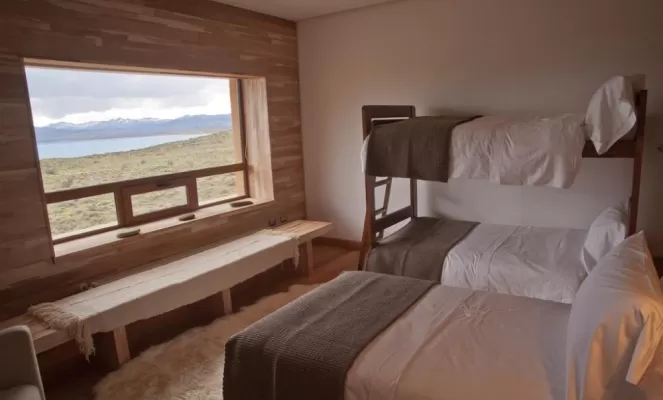 A comfortable suite at Tierra Patagonia