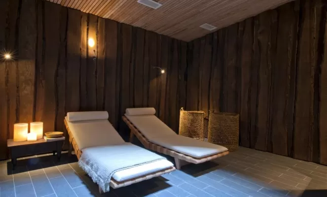 The spa at Tierra Patagonia