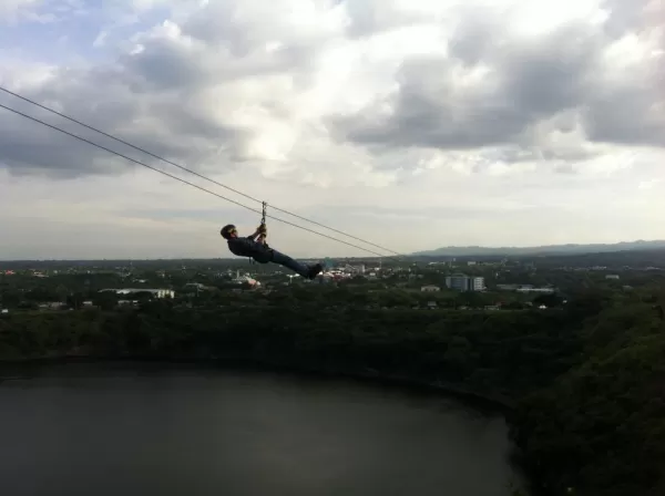 Managua zipline!