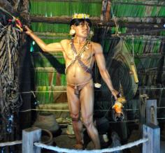 Huaorani Tribesman (statue)