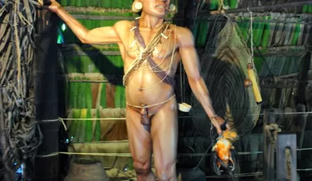 Huaorani Tribesman (statue)