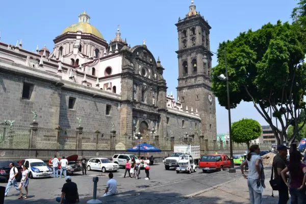 Puebla's city center