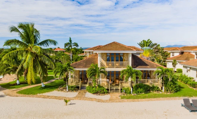 Beach house exterior