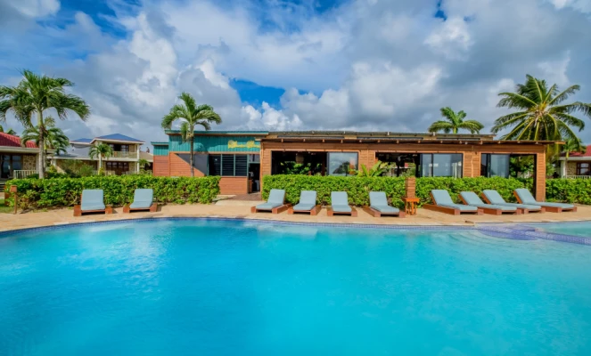 Outdoor swimming pool