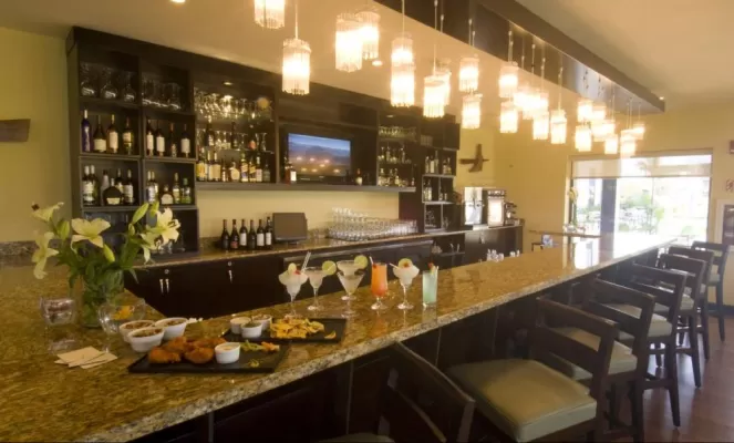 Hilton Garden Inn's bar features varied selections