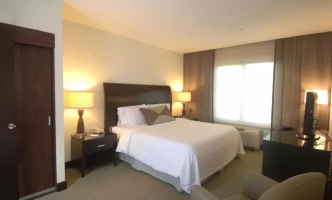 Relax in your spacious suite at Hilton Garden Inn 