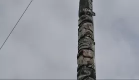 worlds tallest totem in Kake